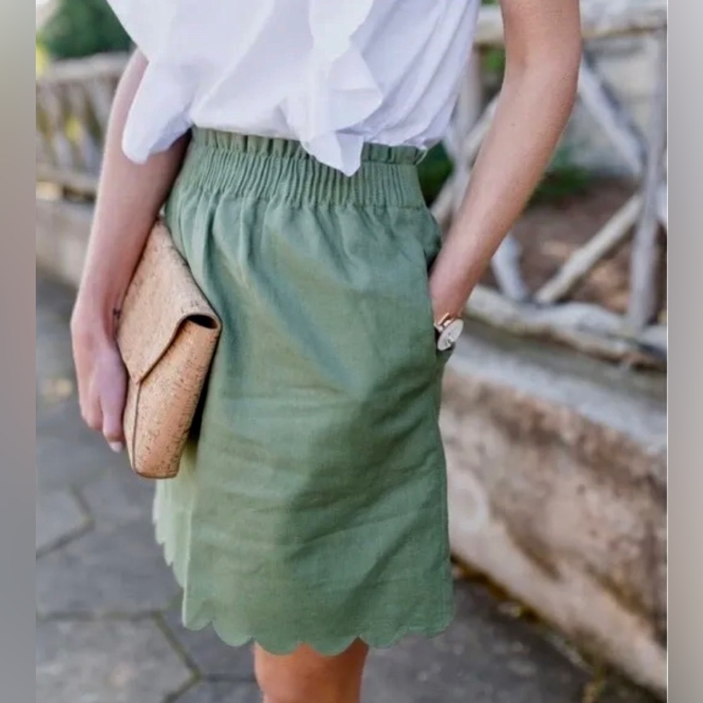 J Crew Linen Skirt (6)